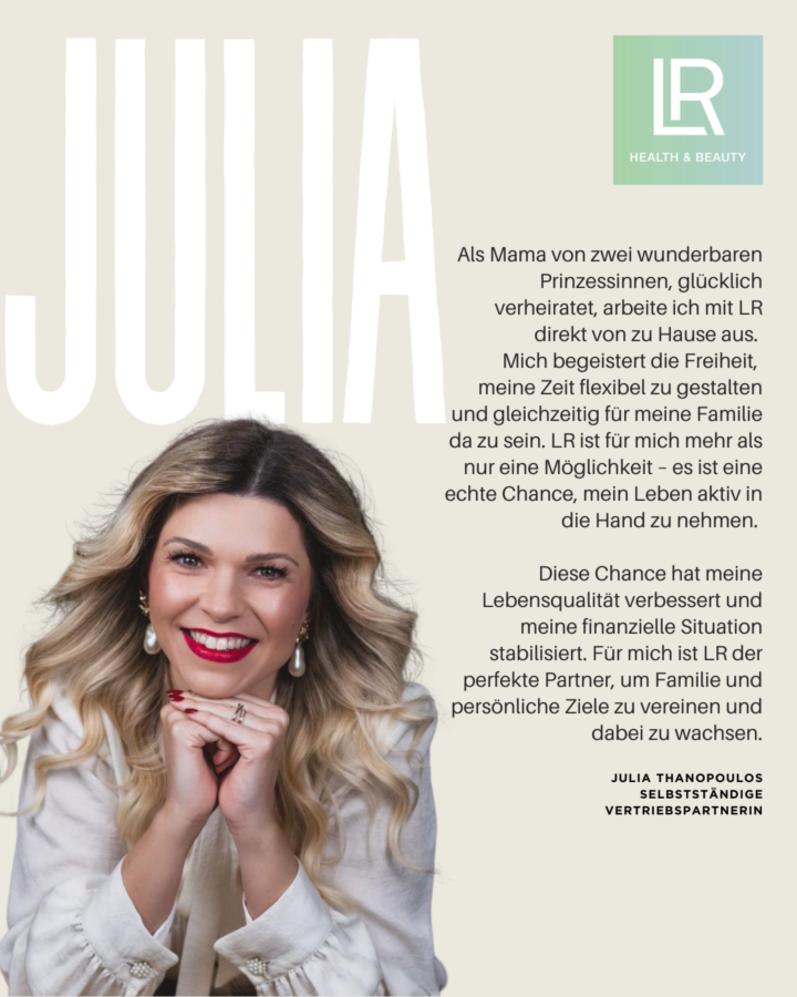 LR Vertriebspartnerin Maria Thanopoulos